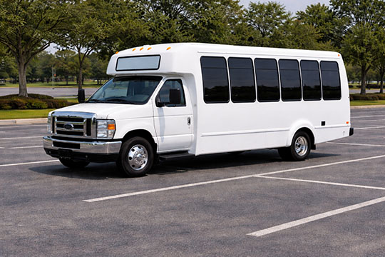 20-passenger minibus available for charter in Dearborn, MI